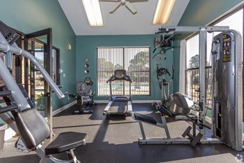 Modern fitness center